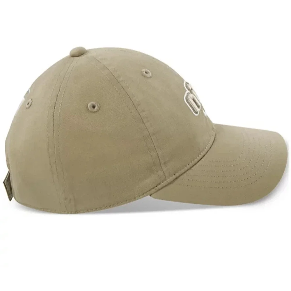 Nike Kids Khaki Baseball Cap (4-7) Club Hat Adjustable Strapback Just Do It Logo